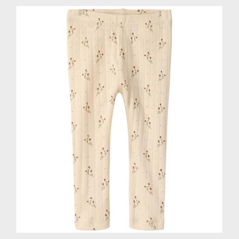 Lil' Atelier Leggings - NbfRachello - Novelle Peach/Flower