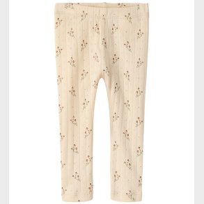 Lil' Atelier Leggings - NbfRachello - Novelle Peach/Flower