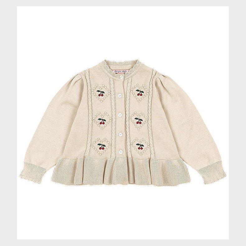 Konges Sl�jd Cardigan - Strik - Soleil - Pearled Ivory