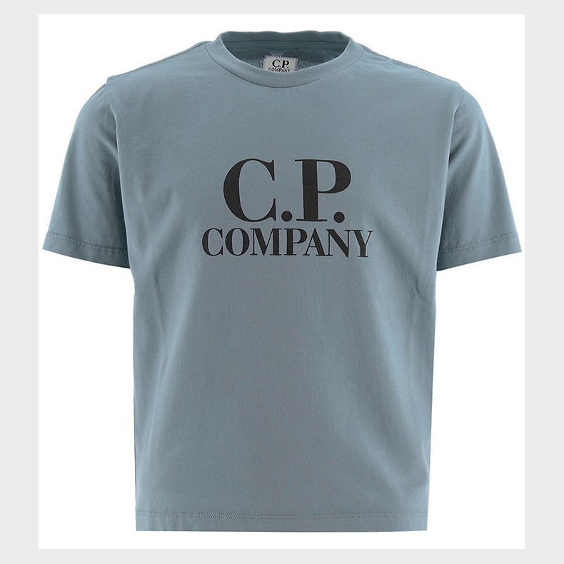 C.P. Company T-shirt - Silver Blue m. Sort