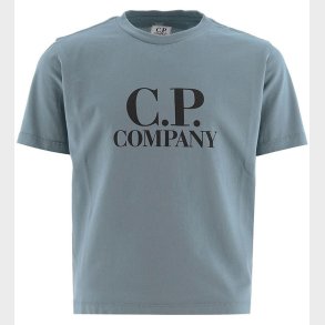 C.P. Company T-shirt - Silver Blue m. Sort