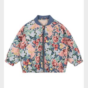 Konges Sl�jd Termojakke - Juno Printed - Bloomiegrape Blues