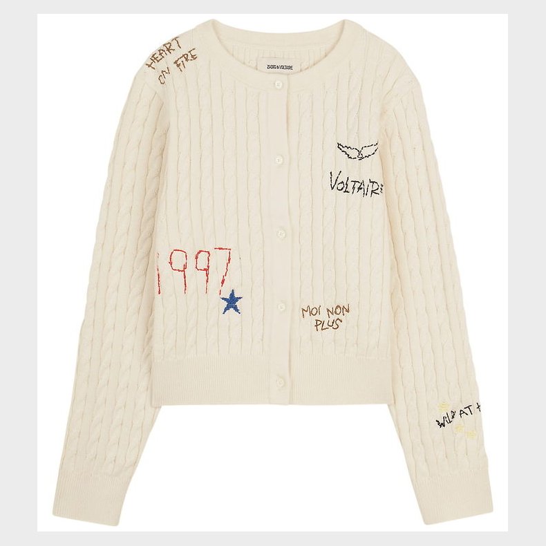 Zadig & Voltaire Cardigan - Strik - Off White