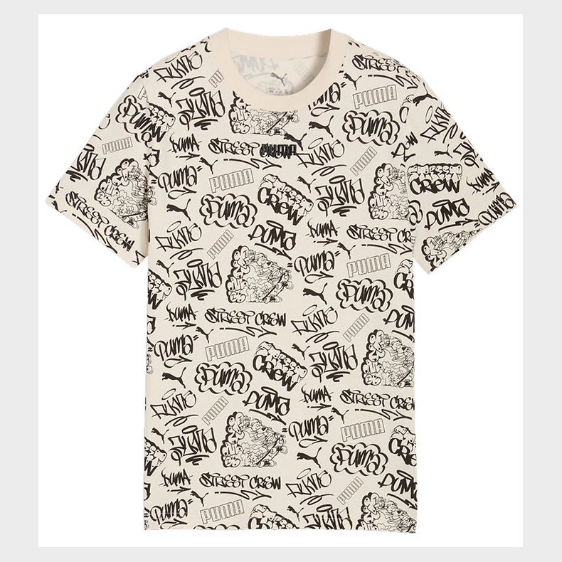 Puma T-Shirt - MID90S AOP - Hvid