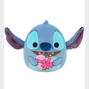 Squishmallows Bamse - 20 cm - Disney Stitch m. Hjerte