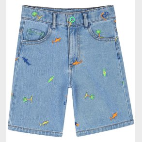 Billieblush Shorts - Denim - Double Stone m. Surfmotiv