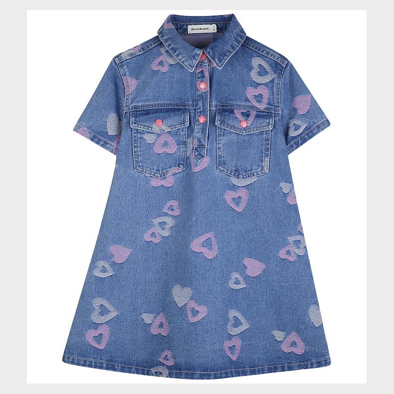 Billieblush Kjole - Denim - Denim Blue