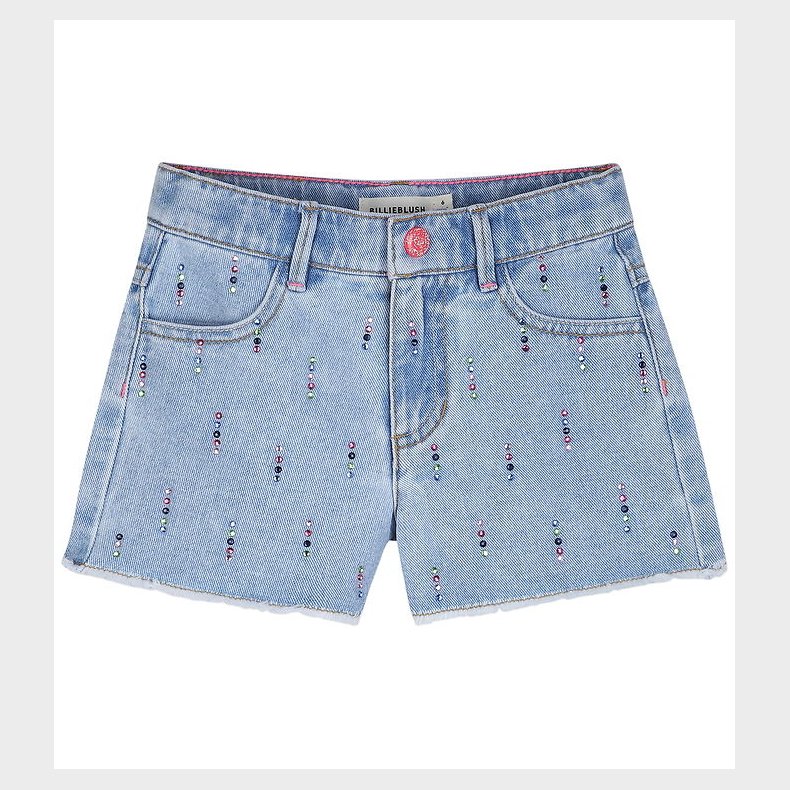 Billieblush Shorts - Denim - Double Stone m. Similisten