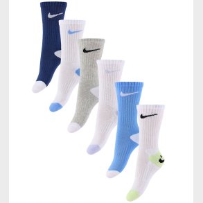 Nike Str�mper - 6 pak - Smiley Crew - Mystic Navy
