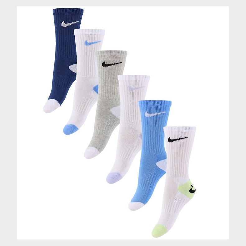 Nike Str�mper - 6 pak - Smiley Crew - Mystic Navy