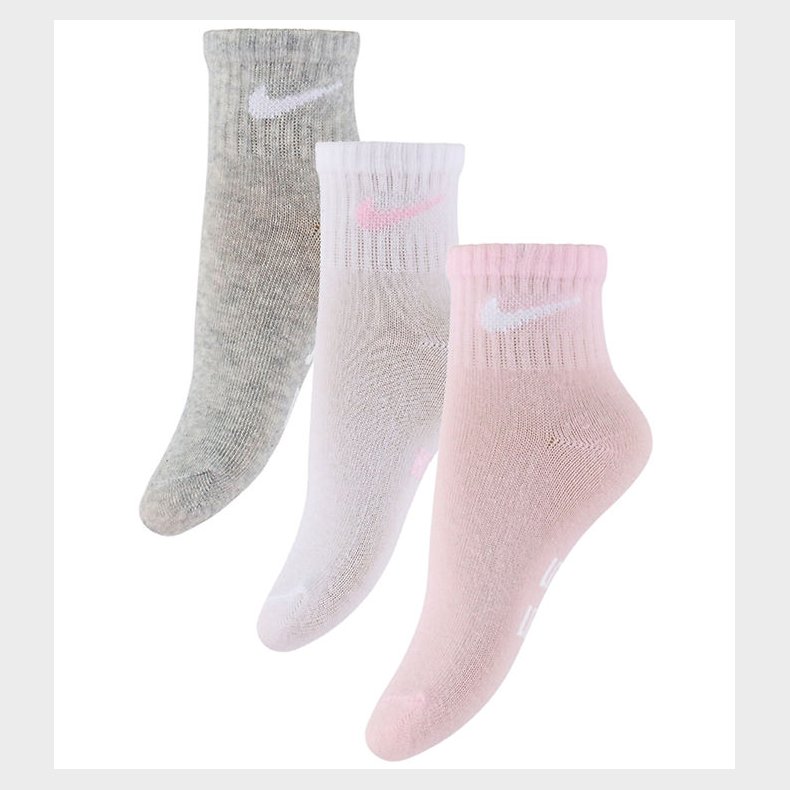 Nike Str�mper - 3-pak - Gripper - Pink Foam