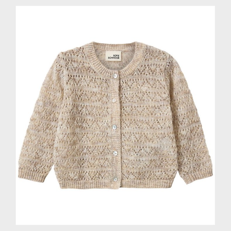Sofie Schnoor Cardigan - Strik - HennyKB - Beige