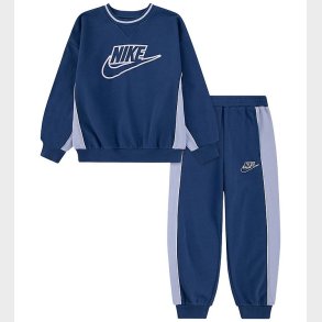 Nike Sweats�t - Mystic Navy/Lysebl�
