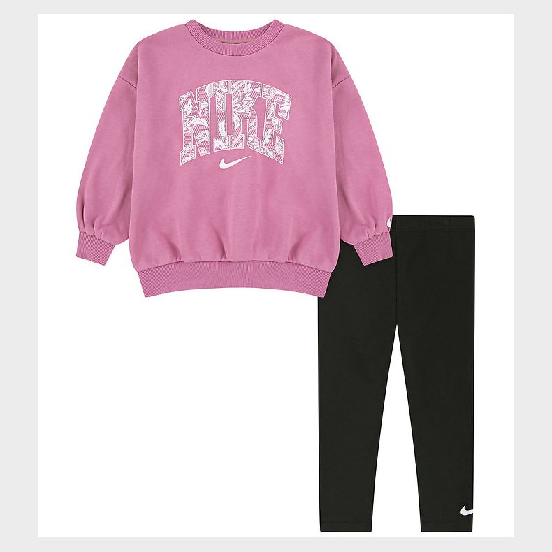 Nike S�t -Sweatshirt/Leggings - Black