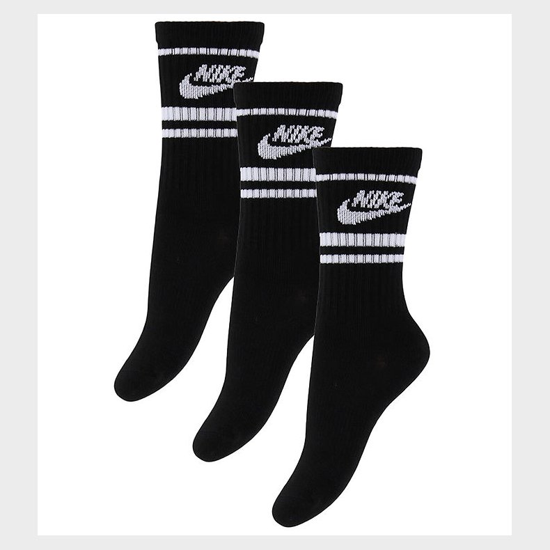 Nike Str�mper - 3-pak - Black