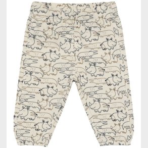 Minymo Sweatpants - White Swan