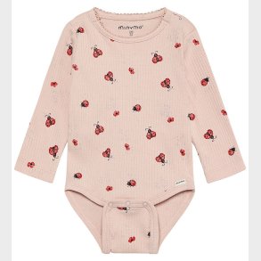 Minymo Body l/� - Rib - Peach Whip