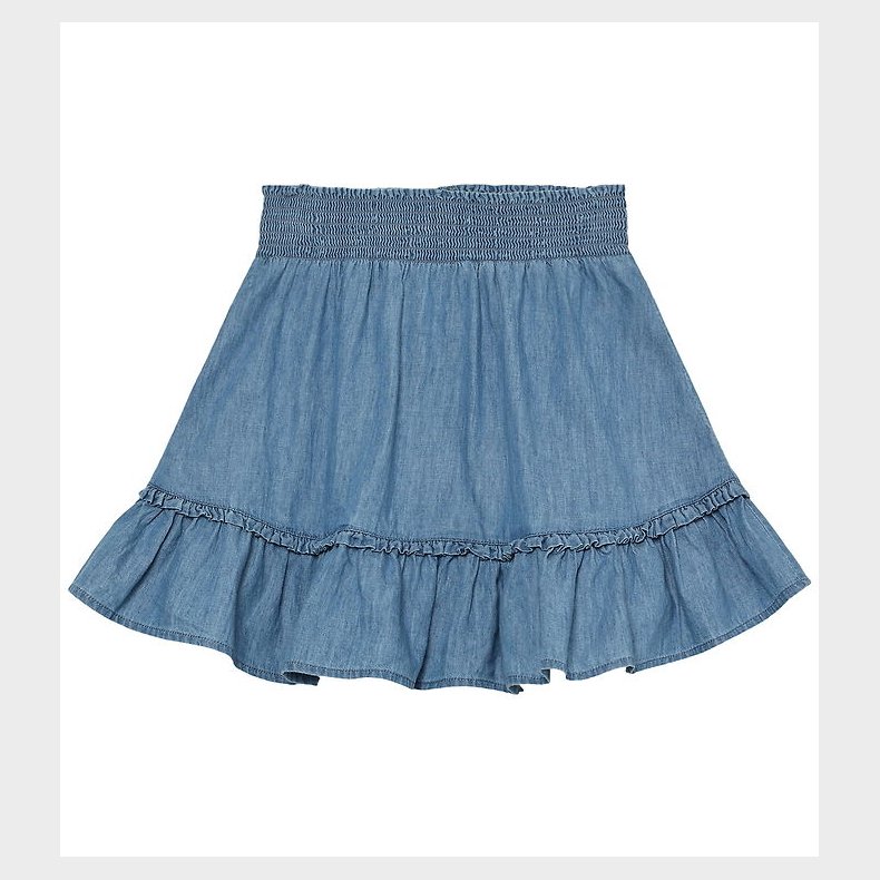 Minymo Nederdel - Chambray - Faded Denim