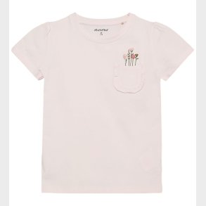 Minymo T-shirt - Delicacy m. Blomster
