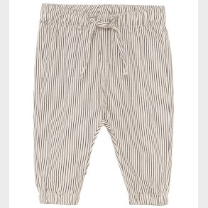 Minymo Bukser - White Swan/Navystribet