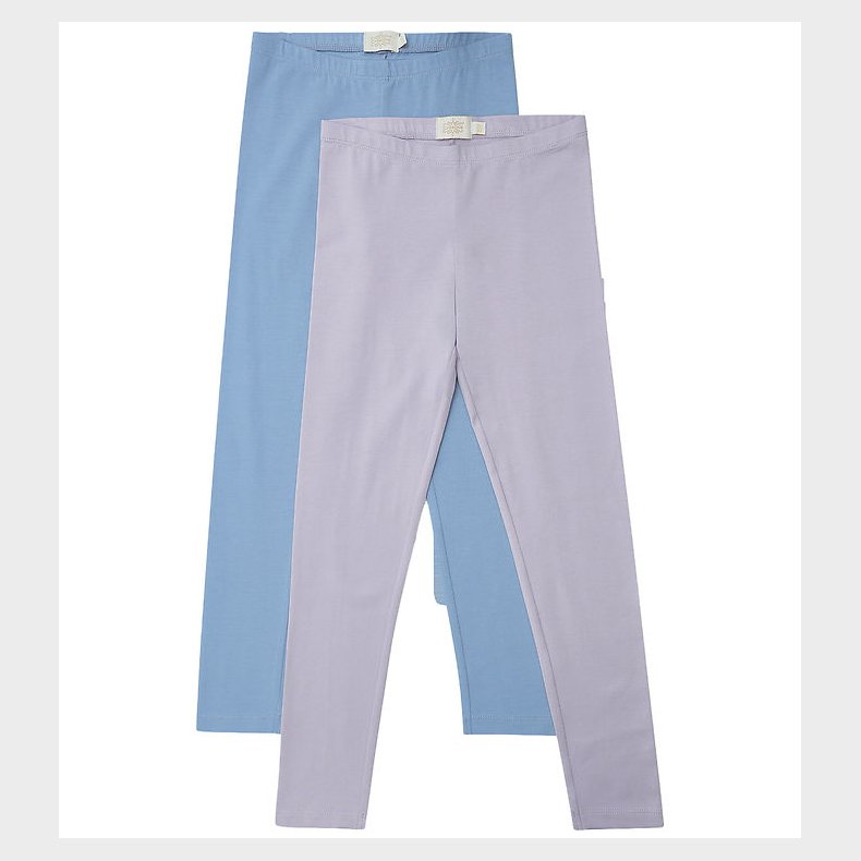 Creamie Leggings - 2-pak - Blue Lustre