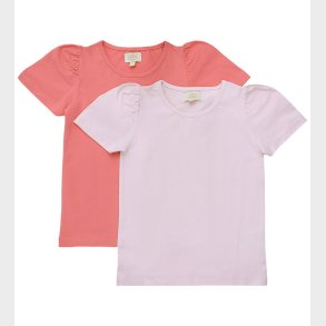 Creamie T-shirt - 2-pak - Rose Pink