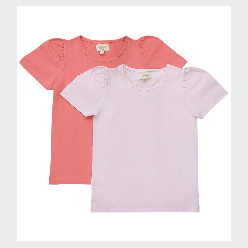 Creamie T-shirt - 2-pak - Rose Pink