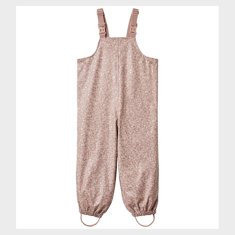 Wheat Regnbukser m. Seler - PU - Charlo - Powder Flower Meadow