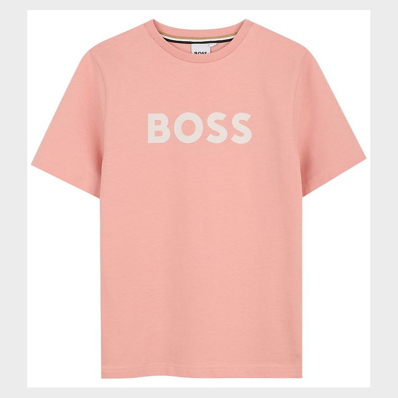 BOSS T-shirt - Pink Washed Pink