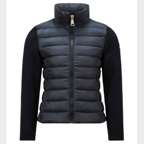 Moncler Cardigan - Uld/ Dun - Navy