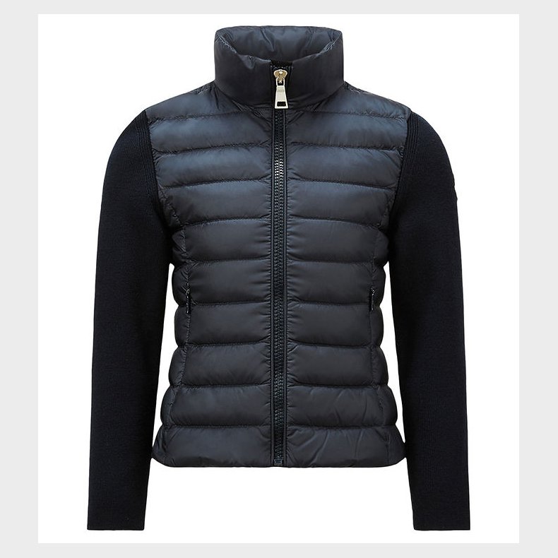 Moncler Cardigan - Uld/ Dun - Navy