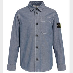 Stone Island Skjorte - Denim - Sky Blue