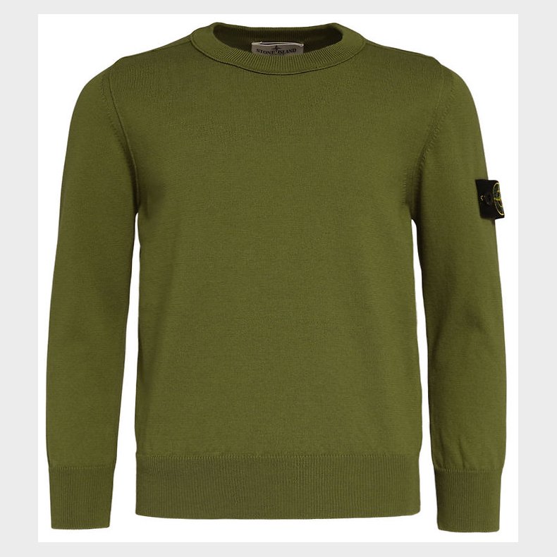 Stone Island Bluse - Strik - Olive Green