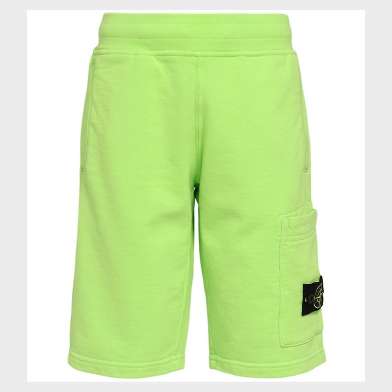 Stone Island Sweatshorts - Lime