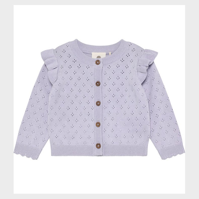 En Fant Cardigan - Strik - Purple Heather