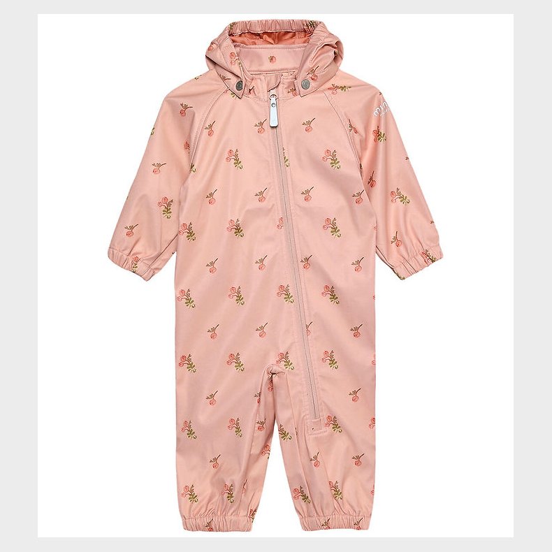 Minymo Softshelldragt - Silver Pink