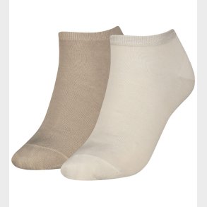 Tommy Hilfiger Ankelstr�mper - 2-pak - Sand