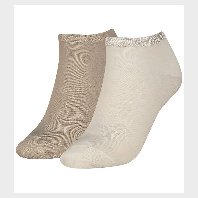 Tommy Hilfiger Ankelstr�mper - 2-pak - Sand