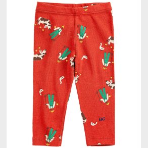 Bobo Choses Leggings - Farm Adventure - R�d