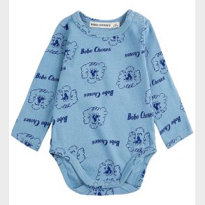 Bobo Choses Body l/� - Pickle The Dog - Light Blue