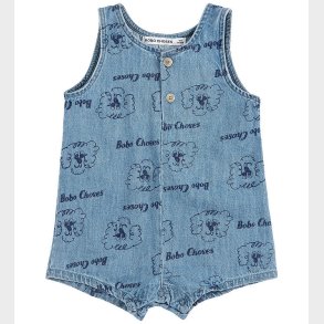 Bobo Choses Buksedragt - Denim - Pickle The Dog - Light Blue