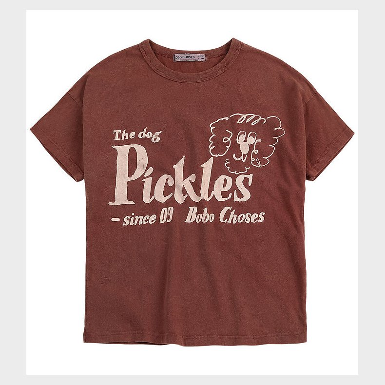 Bobo Choses T-shirt - Pickles The Dog - Brun