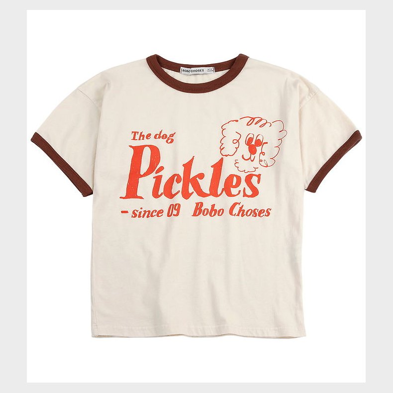 Bobo Choses T-shirt - Pickles The Dog - Offwhite
