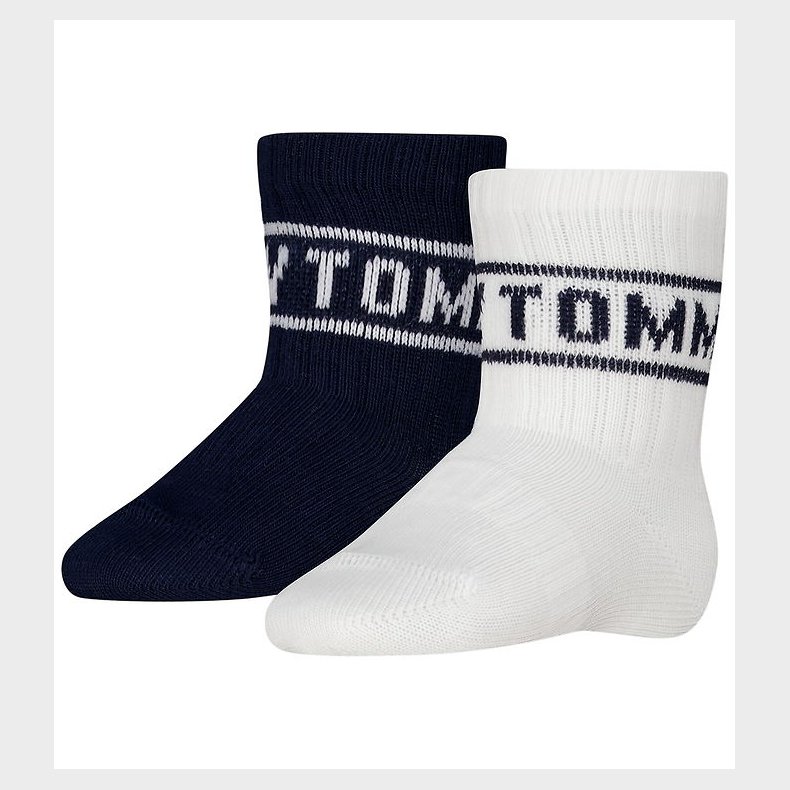 Tommy Hilfiger Str�mper - 2-pak - Tommy Original