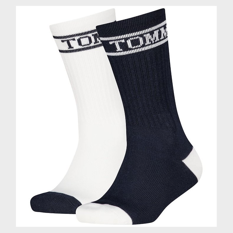 Tommy Hilfiger Str�mper - 2-pak - Tommy Original