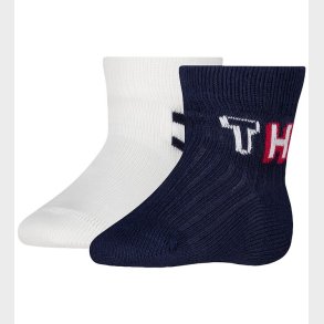 Tommy Hilfiger Str�mper - 2-pak - Tommy Original