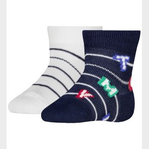 Tommy Hilfiger Str�mper - 2-pak - Tommy Original
