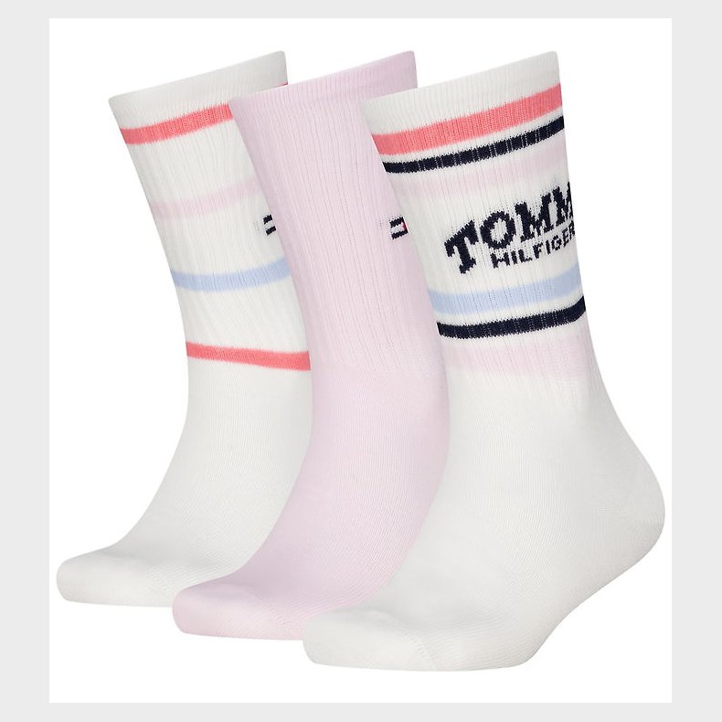 Tommy Hilfiger Str�mper - 3-pak - Pink