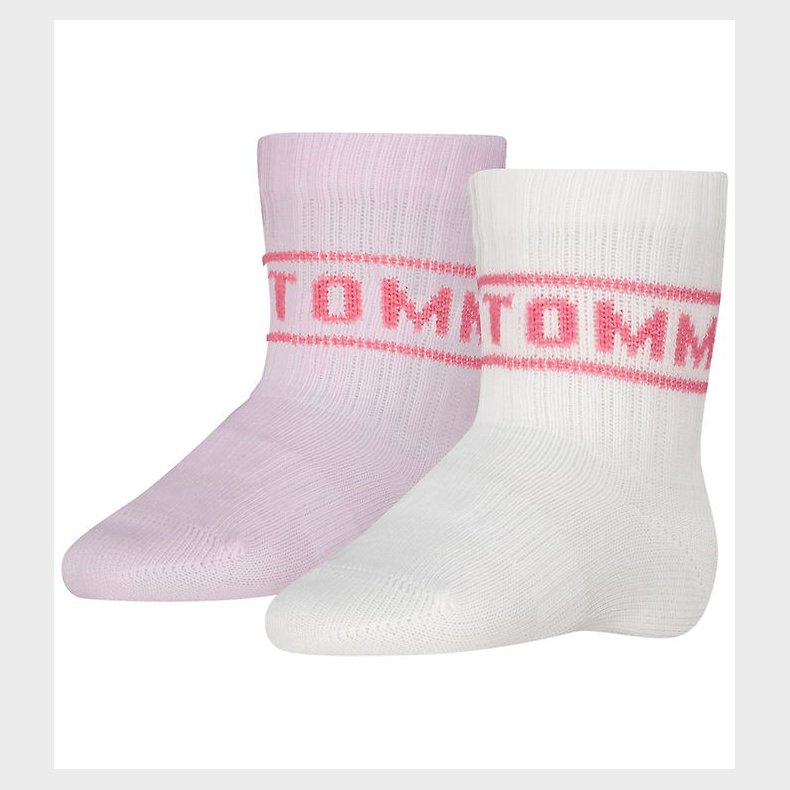 Tommy Hilfiger Str�mper - 2-pak - Pink