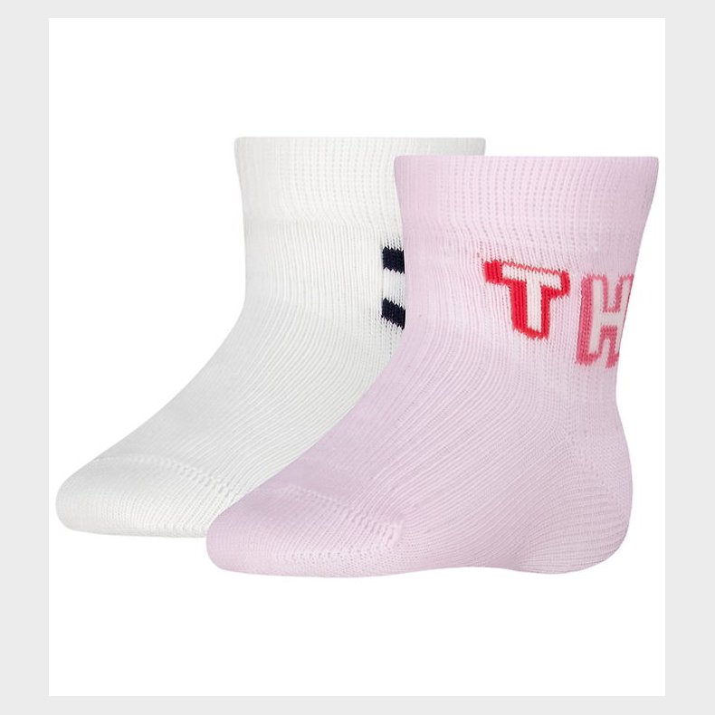 Tommy Hilfiger Str�mper - 2-pak - Pink